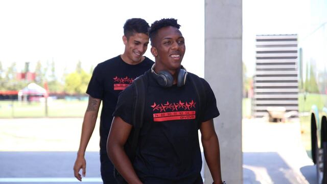 El ecuatoriano tiene 23 años y firmó contrato con el club la semana anterior.