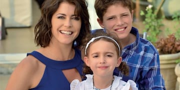 Pamela David es madre de dos hijos: Felipe y Lola.