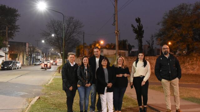 Remedios de Escalada ya cuenta con nueva iluminación LED