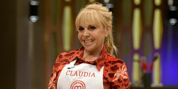Claudia Villafañe en Masterchef Celebrity (Telefe).