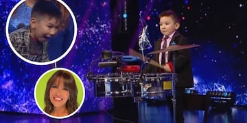 Aythan Arias, el pequeño santiagueño que se ganó un lugar en la final de Got Talent.