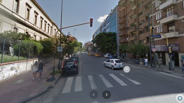 Intento de secuestro en Av Vélez Sarsfield 500 en Córdoba Capital (Google Street View)