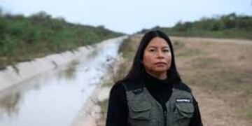 La activista Noemí Cruz, advierte sobre los peligros del desmonte, en particular de zonas sensibles.