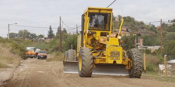 Continúan los arreglos en distintos sectores de Carlos Paz tras el temporal de marzo.