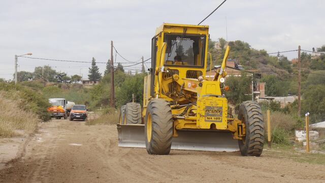 Continúan los arreglos en distintos sectores de Carlos Paz tras el temporal de marzo.