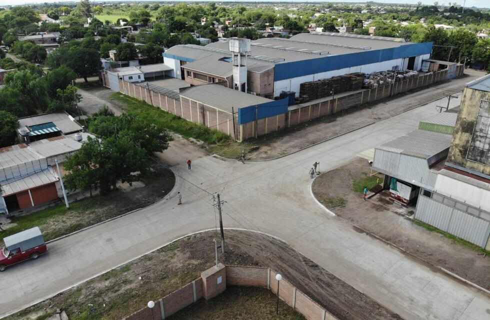 Habilitaron nuevas cuadras de pavimento en el barrio Roger Balet