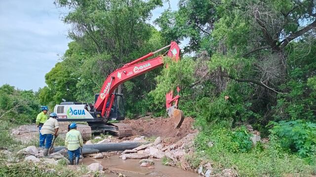 Agua Potable de Jujuy finalizó una obra estratégica en Palpalá, de cara a la temporada de estiaje.
