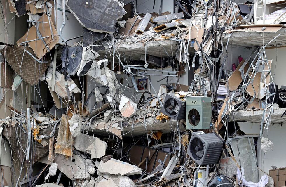 Derrumbe en Miami: habría un “error mayor” en el diseño del edificio y “daños estructurales importantes”