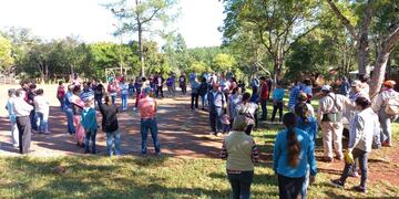 Eldorado: se reunieron para hablar sobre la falta de agua en una escuela del Km 18.