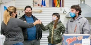 Desde el Municipio se realizó la entrega de insumos a merenderos y copas de leche