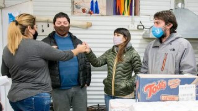 Desde el Municipio se realizó la entrega de insumos a merenderos y copas de leche