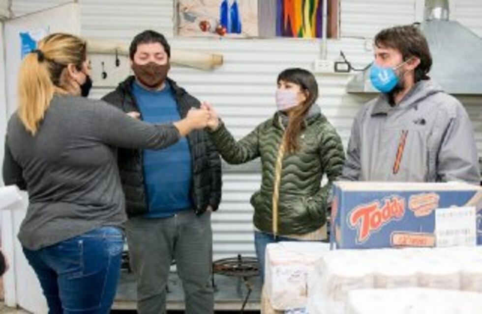 Desde el Municipio se realizó la entrega de insumos a merenderos y copas de leche