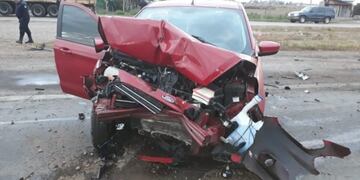 Accidente en Ruta 7 a la altura de Rodeo del Medio Mendoza