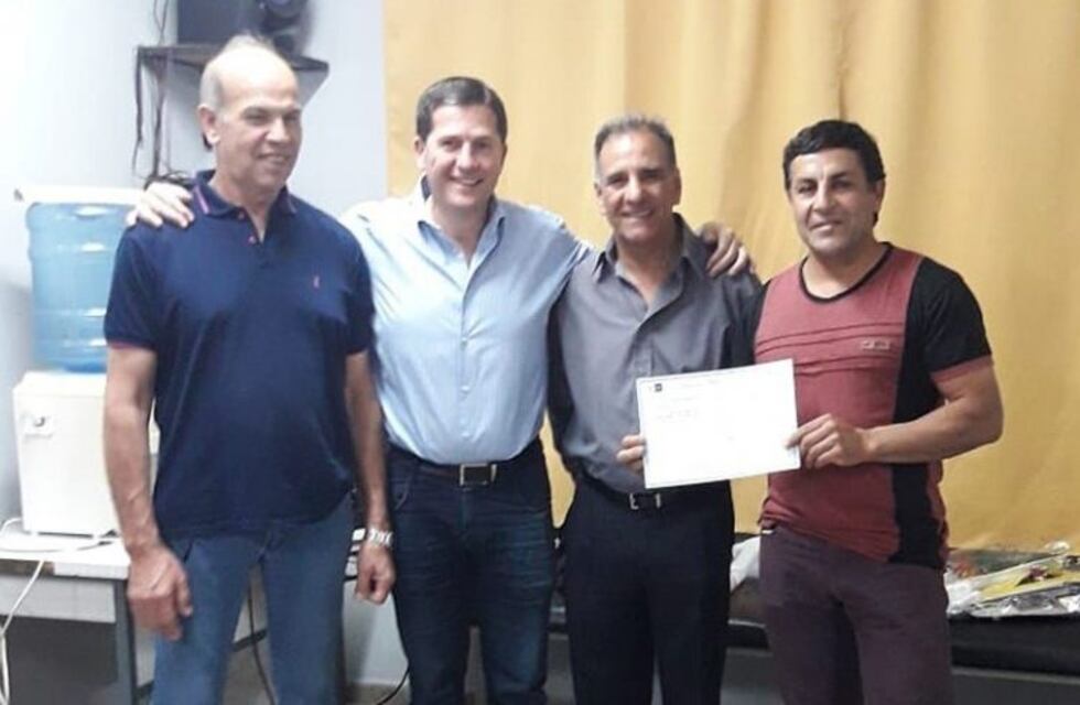 Se entregaron los certificados CEDER en Arroyito