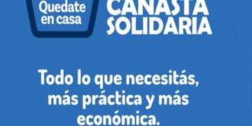Canasta Solidaria de alimentos San Luis
