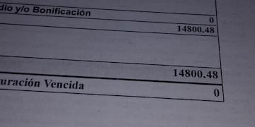 Las boletas de los vecinos de un distrito de San Juan\u002E