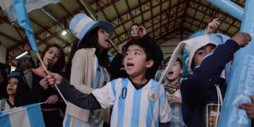 El punto de aliento será nuevamente en Tolhuin