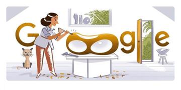 Doodle de Google homenaje a Barbara Hepworth (Google)