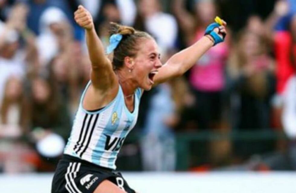 Juli Jankunas, una de las máximas artilleras de Las Leonas