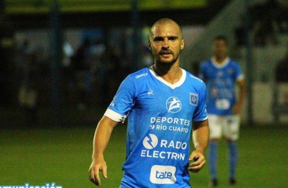 El futbolista que se retira en Estudiantes de Río Cuarto y es martillero público