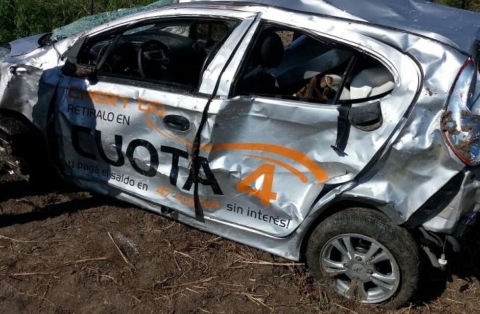 Un santafesino murió al volcar el auto que conducía