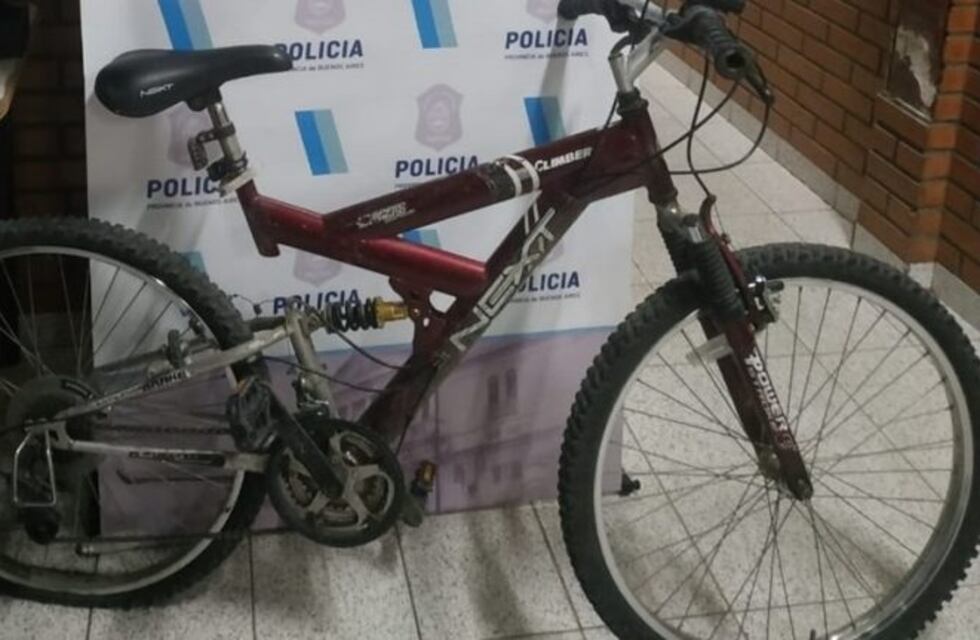 Bahía Blanca: un joven fue detenido con una bicicleta robada