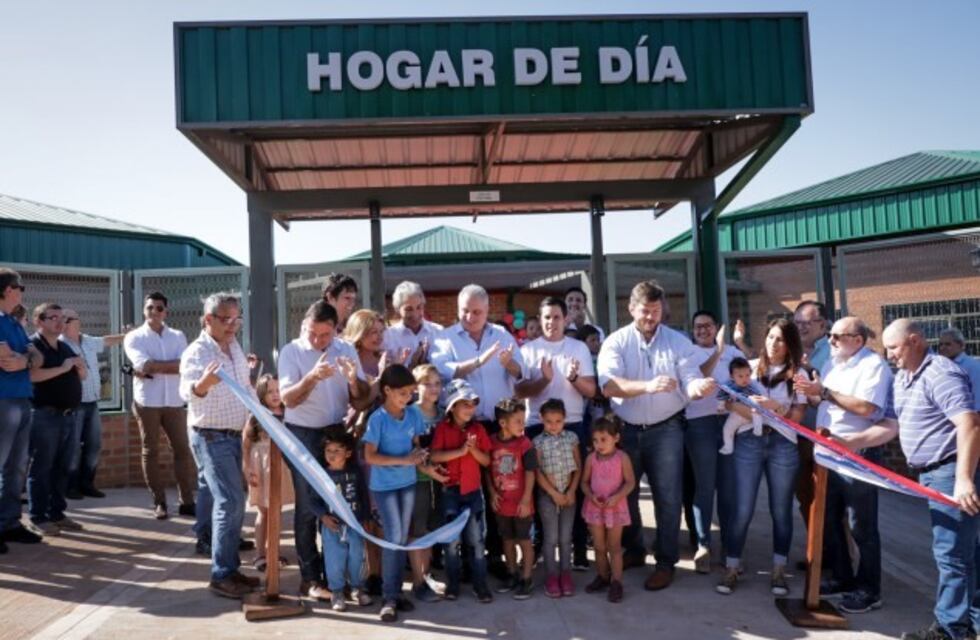 Inauguraron en Oberá el 3er Hogar de Día de Misiones