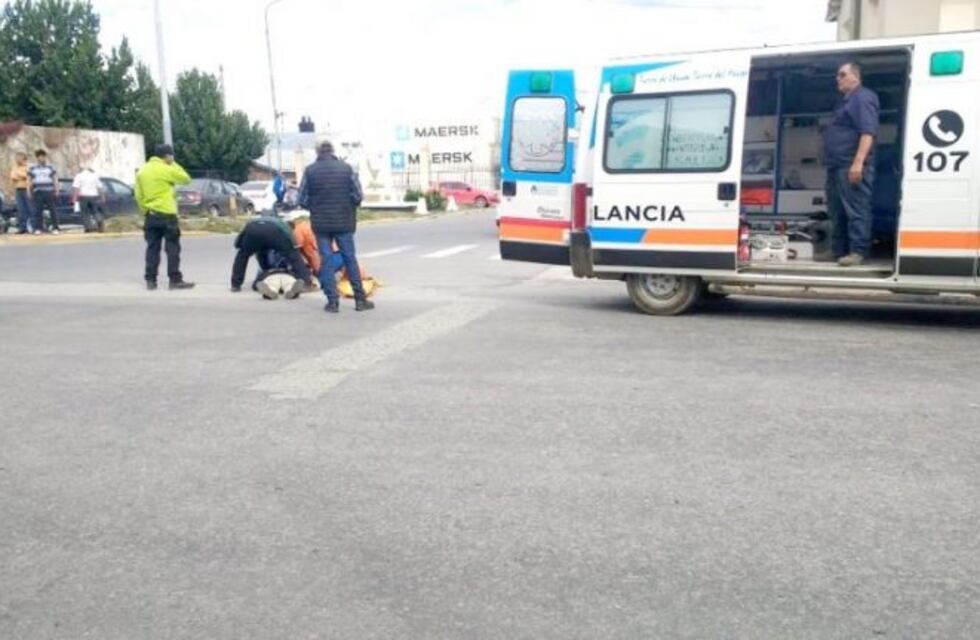 Una peatona fue embestida por una camioneta en Maipú y 25 de Mayo