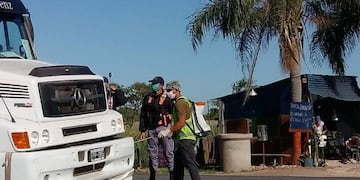 Rige protocolo para camioneros formoseños