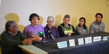 Caleta Olivia presentación carrera solidaria