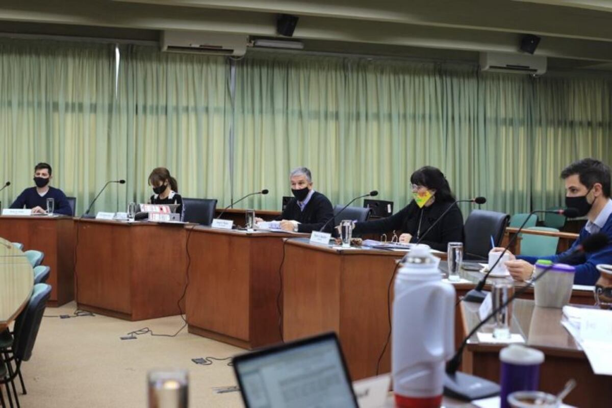 reunión de comisión de gobierno