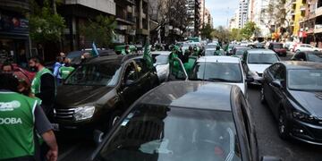 Caravana de ATE en Córdoba\u002E