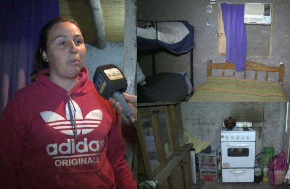 El drama de una mamá sanjuanina que vive en una pieza con sus 5 hijos