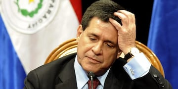 Horacio Cartes\u002E Crédito: AFP PHOTO NRBERTO DUARTE\u002E