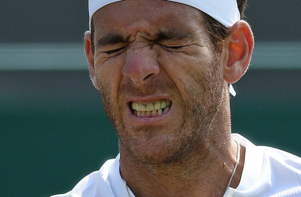 Del Potro cayó en sets corridos ante Gulbis y se despidió de Wimbledon