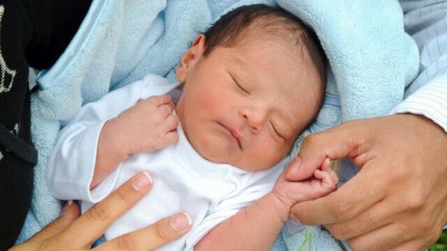 Bebu00e9 reciu00e9n nacido para el programa Familias Solidarias