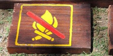 Guardaparques realizaron tareas de mantenimiento en la reserva La Quebrada (Foto: FM Sierras Chicas)