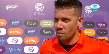 Guido Herrera se ataja todo: "No jugamos bien y me tocó ayudar al equipo"