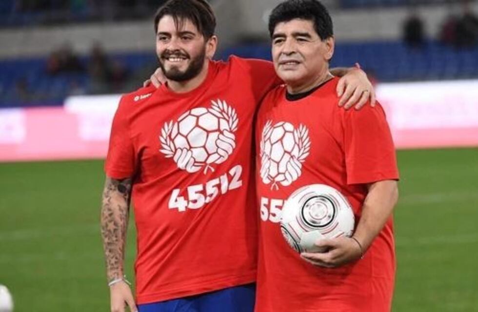 Diego Maradona Junior firmó con un equipo de Italia