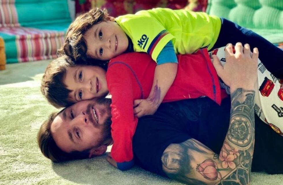 Messi disfrutó con sus hijos y su perro tras marcar 400 goles en la Liga