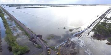 Cómo fue el rescate a los evacuados en el Sudeste santiagueño en fotos