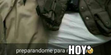 Imagen viralizada a través de las redes sociales que alarmó a los padres