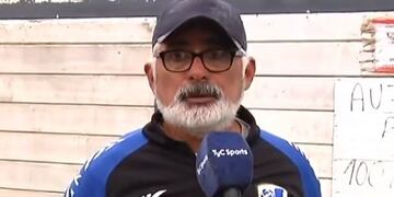 Gabriel Coffi, encargado del predio de la Liga Santafesina de Fútbol\u002E (TyC Sports)