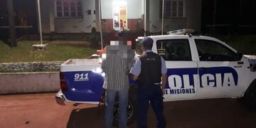 Campo Ramón\u002E Discutió con su pareja y luego la amenazó a ella y a sus hijos\u002E