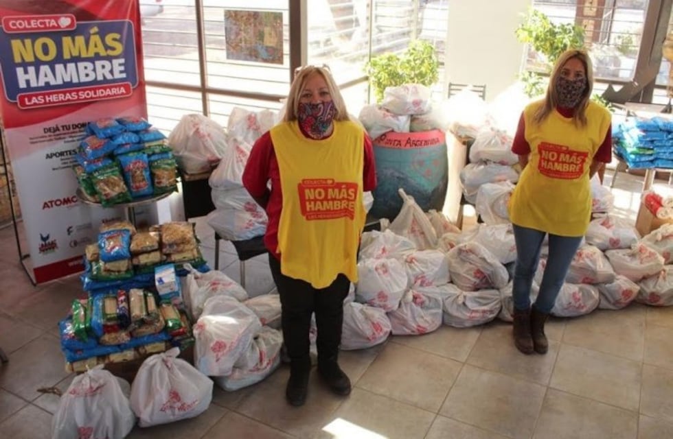 La campaña "No Más Hambre" lleva recolectada 6 toneladas de alimentos