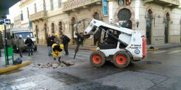 Cortes por obras en el microcentro de Río Cuarto\u002E