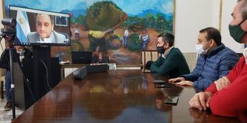 Herrera Ahuad y Cabandié mantuvieron una charla virtual este martes\u002E