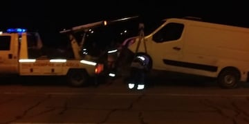 Choque en la autopista Bahía Blanca- Punta Alta