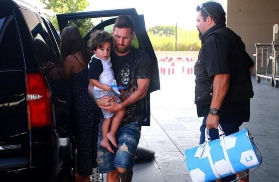 Messi se escapó en secreto con su familia tras la eliminación de Rusia 2018