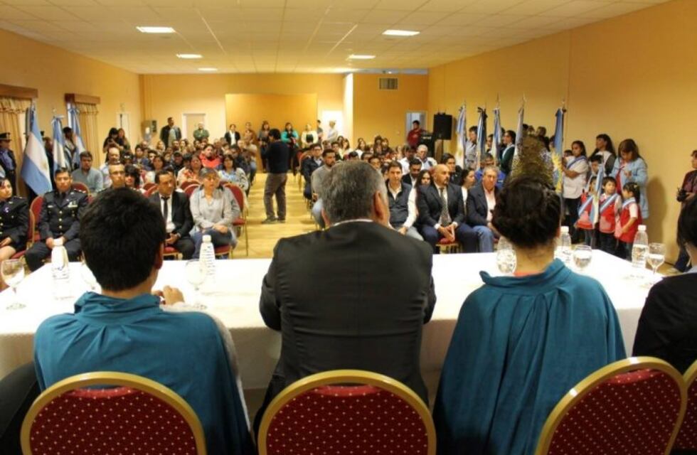 Cañadón Seco: inauguraron ciclo institucional 2019